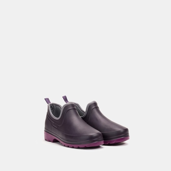 Aigle The Ultra-light Closed Clogs Women Purple ZA-40629